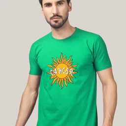 Greylongg Men Typography Applique T-shirt-picture-30