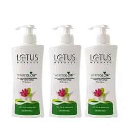 Lotus Herbals Whiteglow Set Of 2 Skin Whitening Hand & Body Lotion-270ml Each-10