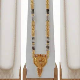 Ramdev Art Fashion Jwellery Brass Gold Plated Mangalsutra-20
