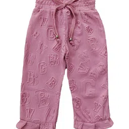 BAESD Girls Self Design Casual Trousers-image-76
