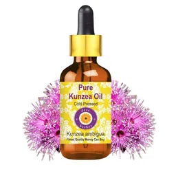 Deve herbes Pure Kunzea Essential Oil With Glass Dropper Steam Distilled - 15 ml-10