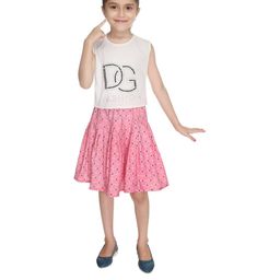 Smuktar garments Girls Pink Dresses-51