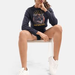 Crazy Mosquitoes Women Printed Sweatshirt-image-29