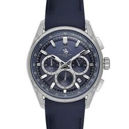 SANTA BARBARA POLO & RACQUET CLUB Men Leather Straps Analogue Watch SB.1.10635-3-picture-2