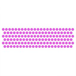 Comet Busters Bindiful Set Of 10 Traditional Round Bindis - Light Pink image 3