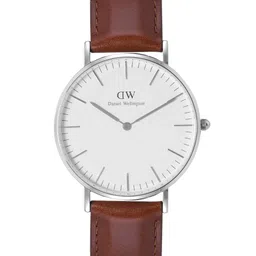 Daniel Wellington Unisex Dial & Leather Straps Analogue Watch DW00100052K-55