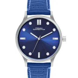 French Connection Men Embellished Dial & Leather Analogue Watch FCN0148UL-image-71