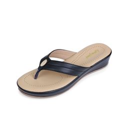Lotusfeet Work Flatform Sandals with Buckles-picture-17