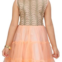 BAESD Net Fit & Flare Dress image 3
