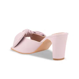 Shoetopia Block Sandals with Bows image 2