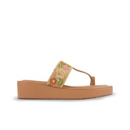 Anouk Textured Block Sandals with Buckles image 2