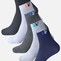 StyFun Men Pack Of 5 Ankle-Length Socks-22