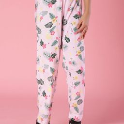 V-Mart Girls Printed Poly Cotton Mid-Rise Track Pants-picture-23