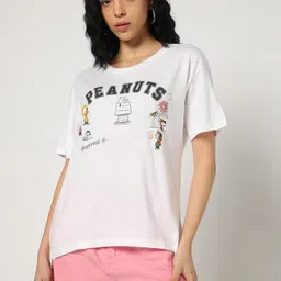 GAP Pure Cotton Peanuts Printed Relaxed Fit T-shirt-picture-24