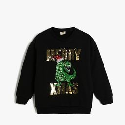 Koton Boys Embellished Cotton Sweatshirt-image-38