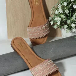 Anouk Women Embellished Open Toe Flats-image-30