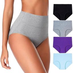 Diving Deep Women Pack of 4 Cotton Hipster Briefs-image-124