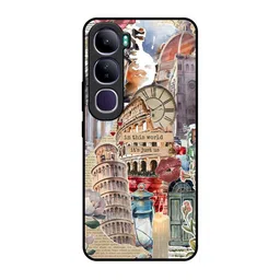 QRIOH Quirky Printed Vivo Y300 5G Back Case Mobile Accessories-image-79