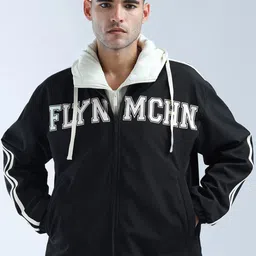 Flying Machine Men Brand Logo Sporty Jacket-picture-21