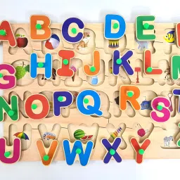 Capital Alphabets Letters Learning Educational Puzzle Toy for Kids-13