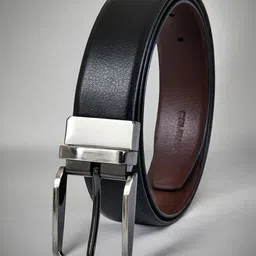 CRUSSET Men Leather Reversible Formal Belt-image-83