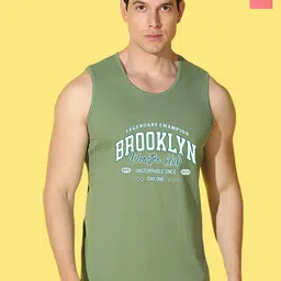 WOOSTRO 2-Pc Printed Combed Cotton Innerwear Vests VWS26(ENJOY PEACH)(BKLN LGTGREEN)-image-49