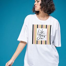 SMARTEES Women Printed Applique T-shirt-image-46