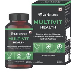 La Nature's Multivit Health Capsules For Immunity & Alertness - 60 Softgel Capsules-27