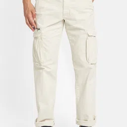 Octave Men Regular Fit Mid-Rise Cotton Chinos Trousers-image-10