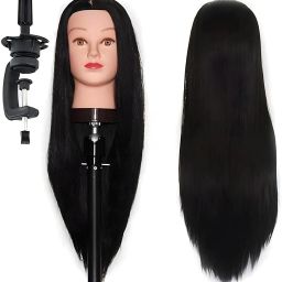 Saloon Use Dummy For Styling Practice, Dummy With Stand Hair Extension-image-71