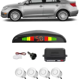 PKNA0959 White Car Reverse Parking Sensor with LED Display 4 Sensor PKNA0959 Parking Sensor-picture-28
