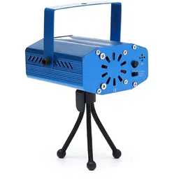 ENORMITY Blue & Black Textured Mini Laser Projector-24
