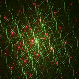 SPARK WORLD Red & Green Disco Ball String Light image 4