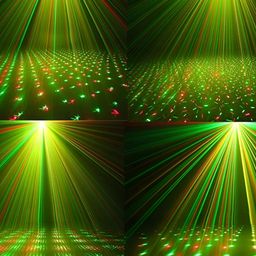 SPARK WORLD Red & Green Flower Shape Bulb String Light image 4