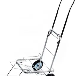 Folding 2 Wheels Travel Luggage Cart Luggage Trolley-image-49