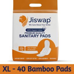 Bamboo Fiber 100% Natural Organic XL Size - Chemical & Rash Free Sanitary Pad-picture-22