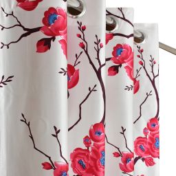 152 cm (5 ft) Polyester Room Darkening Window Curtain Single Curtain-image-65