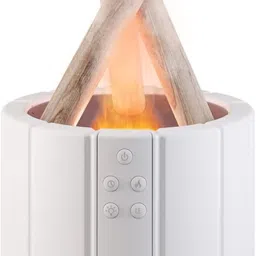 Inditradition Bonfire Shape Aromatherapy Humidifier Diffuser for Home LED, 8 Inches Long, Home Diffuser-19
