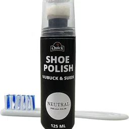 Quick Nubuck Suede Shoe Polish Color - Neutral (Pack - 125 ML) Nubuck, Suede Shoe Renovator-image-42