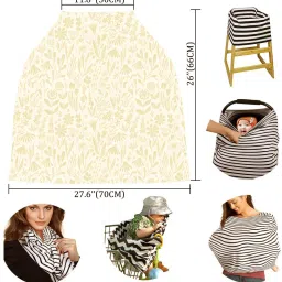 baby car seat cover, brestfeeding nursing cover,shopping cart cover Feeding Cloak-image-69