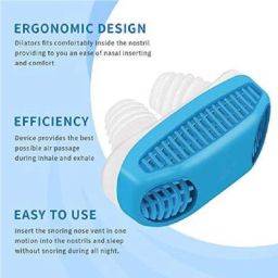 avnish 2 IN 1 Anti Snoring & Air Purifier Anti-snoring Device (Nose Clip) Anti-snoring Device image 2