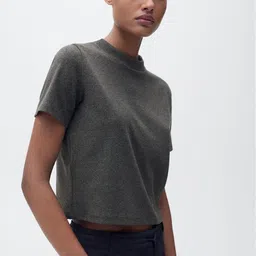 MANGO Women Knitted T-shirt-image-49