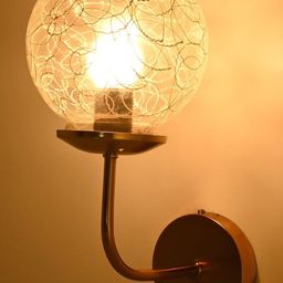 1ST TIME White & Black Printed Glass Traditional Cylinder Wall Lamps Wall Lamps-picture-16