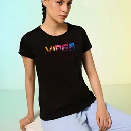 SZN Women Typography Printed T-shirt-picture-19