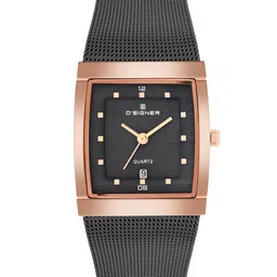 D'SIGNER Women Dial & Stainless Steel Textured Straps Analogue Watch 856RGBTM.3L-picture-6