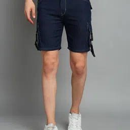 SZN Men Denim Outdoor Above Knee Denim Shorts-picture-18