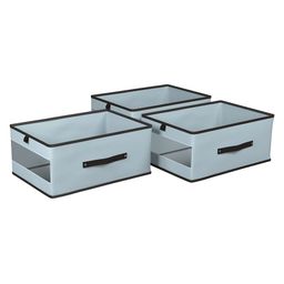 Kuber Industries Grey Set of 3 Regular Multi-Utility Organisers image 1