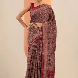 Libas Ethnic Motifs Printed Saree-89