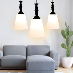 GAUVIK White Ceiling Lamp-3