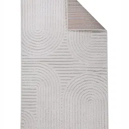 Sapana Carpet-Mats Grey Geometric No Shredding Polyester Carpet image 5